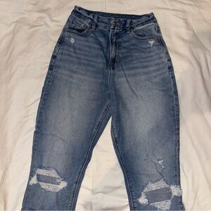 Curvy mom jean american eagle pants